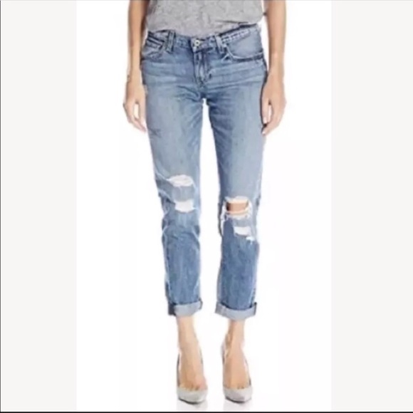 Lucky Brand Denim - Lucky Brand Sienna Slim Boyfriend Distressed Jeans